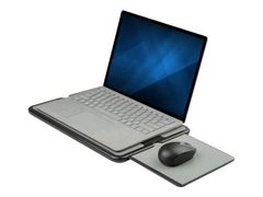 StarTech Lap Desk - For 13" / 15" Laptops - Portable Notebook Lap Pad - Retractable Mouse Pad - Anti-Slip Heat-Guard Surface (NTBKPAD) - Notebook-matte