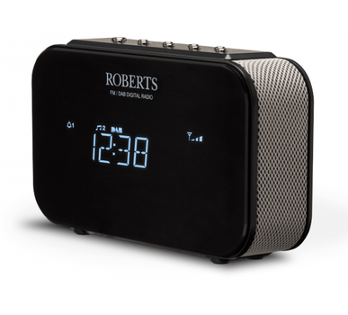 Roberts Radio Ortus 1 klokkeradio,  svart (313116)