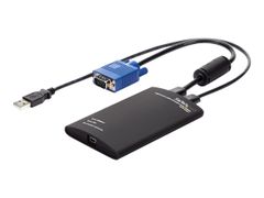 StarTech Crash Cart Adapter - 1920 x 1200 - Portable Laptop USB 2.0 to KVM Console (NOTECONS01) - KVM-svitsj - 1 porter