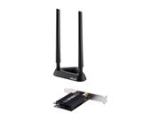 ASUS PCE-AX58BT Wi-Fi 6 (802.11ax) Bluetooth 5, 3000Mbps, MU-MIMO, PCIe x1 (90IG0610-MO0R00)