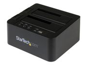 StarTech Standalone Hard Drive Duplicator,  Dual Bay HDDSSD ClonerCopier,  USB 3.1 (10 Gbps) to SATA III (6Gbps) HDDSSD Docking Station, Hard Disk Duplicator Dock - Hard Drive Cloner - harddisk-duplekser (SDOCK2U313R)