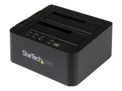 StarTech Standalone Hard Drive Duplicator, Dual Bay HDDSSD ClonerCopier, USB 3.1 (10 Gbps) to SATA III (6Gbps) HDDSSD Docking Station, Hard Disk Duplicator Dock - Hard Drive Cloner - harddisk-duplekser