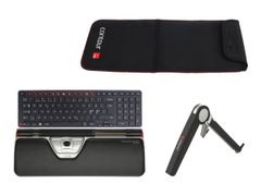 Contour Design Contour RollerMouse Red Plus Wireless - Travel Kit - musesett med tastatur og rullestav