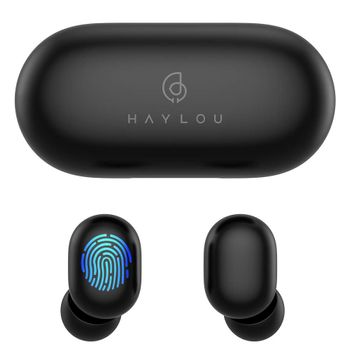 Xiaomi Haylou GT1 TWS Bluetooth Trådløse øreplugger med ladeetui, svarte (HAYLOU-GT1)