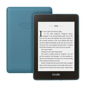 Amazon Kindle Paperwhite 2018 vanntett Twilight Blue, 8GB, 6" lesebrett med touch, 300ppi, Wi-Fi, innebygd lys, IPX8 (B07PS737QQ)