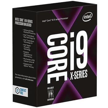 Intel Core i9-10900X,  3.7GHz - 4.5GHz 10 kjerner, 20 tråder, 19.25MB cache, LGA2066, 165W TDP (BX8069510900X)