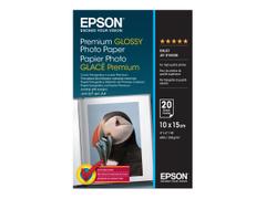 Epson Premium - fotopapir - blank - 20 ark - 100 x 150 mm - 255 g/m²