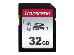 Transcend 300S - flashminnekort - 32 GB - SDHC UHS-I