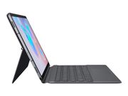 Samsung Book Cover Keyboard EF-DT860 Tastatur og folioveske for Galaxy Tab S6 - med styreplate - grå (EF-DT860BJEGSE)