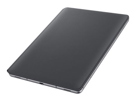 Samsung Book Cover Keyboard EF-DT860 - tastatur og folioveske - med styreplate - grå demo