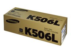 Samsung CLT-K506L - svart - original - tonerpatron