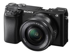 Sony a6100 ILCE-6100L - digitalkamera 16-50 mm-linse