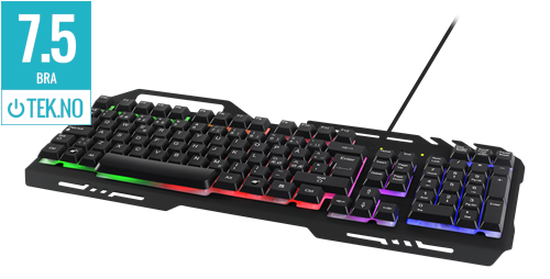 Deltaco Gaming-tastatur med RGB bakbelysning (GAM-042)