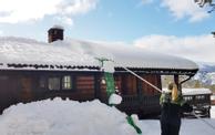 Snowfall genial snømåker for tak - Taksnømåker fjerner snø fra tak uten problem (SM530-V3)