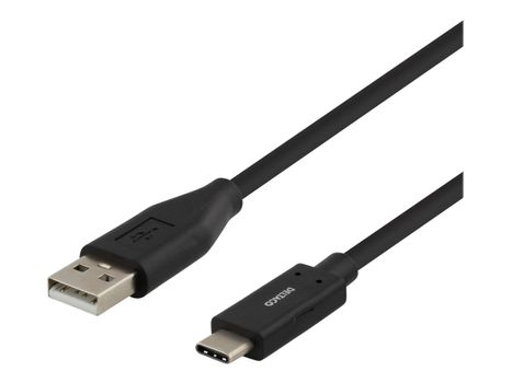 Deltaco Type-A - Type-C 1.5m, USB2.0 480Mb/s