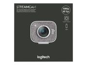 Logitech StreamCam - nettkamera - hvitt (960-001297)