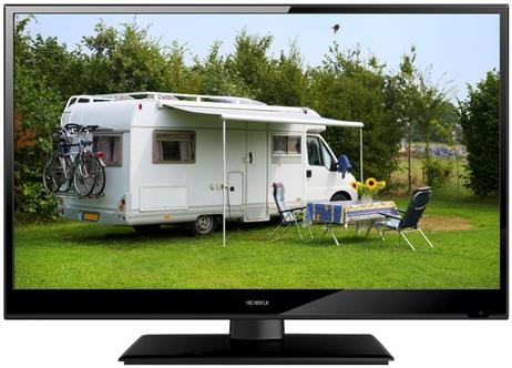 FINLUX 19" Nordic Edition LED-TV 12V/230V HD ready, Trippel-tuner,  2x HDMI, VGA, USB PVR, kun 10W, 19C185FLX (381984-)