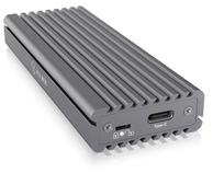 ICY BOX External enclosure for M.2 NVMe SSD, USB 3.1 Type-C, Grey (IB-1817M-C31)