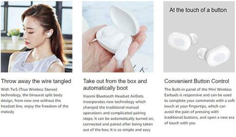 Xiaomi Mi True Wireless Earbuds (ZBW4420GL)