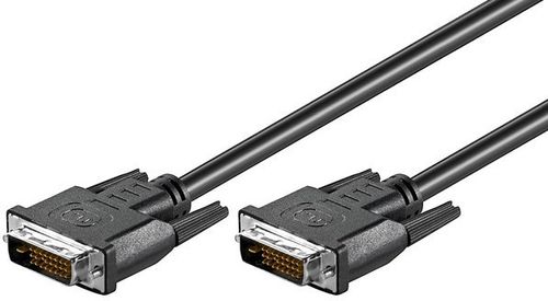 MicroConnect DVI-D (DL) 24+1PIN 2m M-M, Digital 2 channel