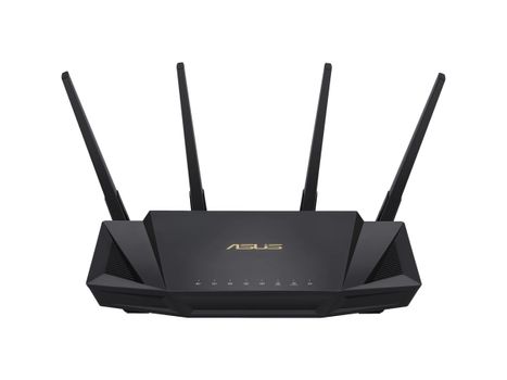 ASUS RT-AX58U Wi-Fi 6 router 802.11ax, AX3000, 4x LAN, MU-MIMO, OFDMA, AiMesh (90IG04Q0-MO3R10)
