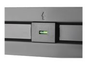 Deltaco Office ARM-0152 - Ultra-Slim - brakett - tipping - for LCD TV / kurvet LCD TV - matt svart (ARM-0152)