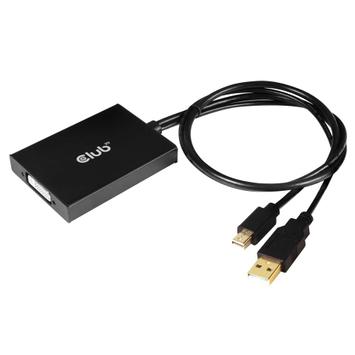 Club 3D Club3D Adapter MiniDisplayport > DVI-D (Active Dual) St/Bu retail (CAC-1130)