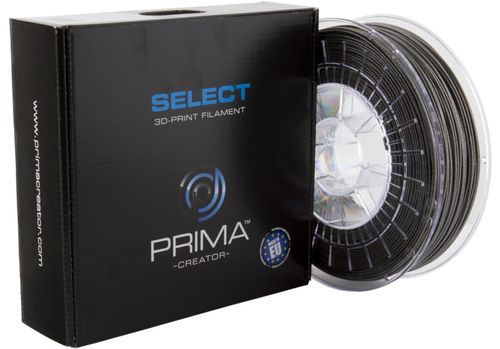 Prima Filaments PrimaSelect PLA Filament, MetallicGrey 1.75 mm, 750 g (PS-PLA-175-0750-GG)