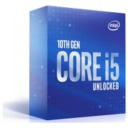 Intel Core i5-10600K 4.1GHz-4.8GHz 12MB LGA1200, 125W, ulåst, uten kjøler