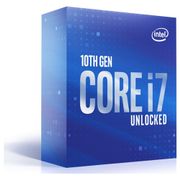 Intel Core i7-10700K 3.8GHz-5.1GHz 16MB LGA1200, 125W, ulåst, uten kjøler