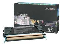 LEXMARK svart - original - tonerpatron - LCCP, LRP