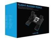 Logitech Flight Rudder Pedals - pedaler - kablet (945-000005)