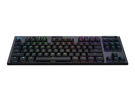Logitech Gaming G915 TKL - tastatur - QWERTY - US International layout - karbon (920-009503)