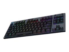 Logitech Gaming G915 TKL - tastatur - QWERTY - US International layout - karbon