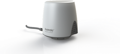 PLENOM Kuando Busylight UC Omega - Presence, Ringer & Notification - opptattlampeindikator for hodesett for hodesett (15410)