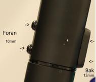 Segway Sett med skruer til Ninebot ES1/ ES2/ ES4,  2 stk 6x10mm + 2 stk 6x12mm, påført Loctite (ES-SCREWKIT)