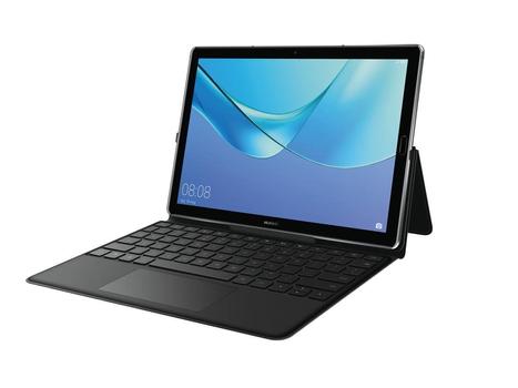 Huawei MediaPad M5, skinndeksel med tastatur, grå demo (388419-Demo)