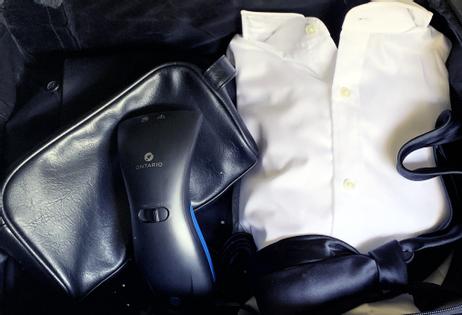 Ontario Tøydamper,  svart/blå (ONT-CS11)