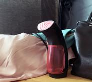 Ontario Tøydamper,  svart/ rosa (ONT-CS11-PK)