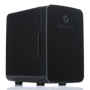 Ontario 10L minikjøleskap,  svart (ONTTC10B)