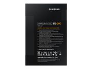Samsung 870 QVO 2TB SSD 2.5" SATA 6Gb/s (MZ-77Q2T0BW)
