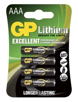GP AAA lithium batteri (103173)
