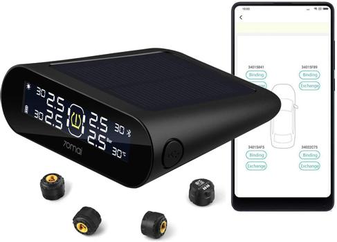 Xiaomi 70mai TPMS - dekktrykksensorer (MidriveT02)