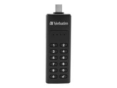 Verbatim Keypad Secure - USB-flashstasjon - 64 GB