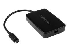 StarTech Thunderbolt 3 to Thunderbolt 2 Adapter - Backward Compatible - USB-C to Thunderbolt 2 Mini DisplayPort (TBT3TBTADAP) - Thunderbolt-adapter - Mini DisplayPort (hunn) til USB-C (hann) - svart