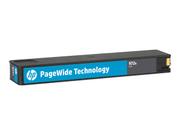 HP 973X - Høy ytelse - cyan - original - PageWide - blekkpatron - for PageWide Managed MFP P57750, P55250; PageWide Pro 452, 477 (F6T81AE)