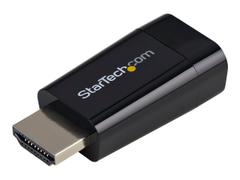 StarTech Compact HDMI to VGA Adapter Converter - Ideal for Chromebooks Ultrabooks & Laptops - 1920x1200/1080p - video adapter - HDMI / VGA - 4.5 cm