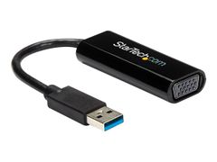 StarTech USB 3.0 to VGA Adapter - Slim Design - 1920x1200 - video adapter - VGA / USB - TAA-samsvar - 19 cm