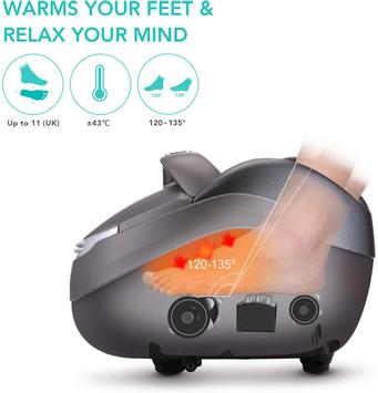 Naipo Shiatsu fotmassasje (MGF-839A)