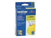 Brother LC-980 ink cartridge yellow standard capacity 5.5ml 260 pages 1-pack (LC-980Y)